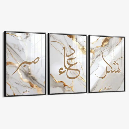 Bundle: "Sabr, Dua & Shukr II" (3x) – Glass