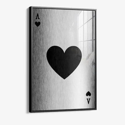 Ace of Hearts Noir II – Glass