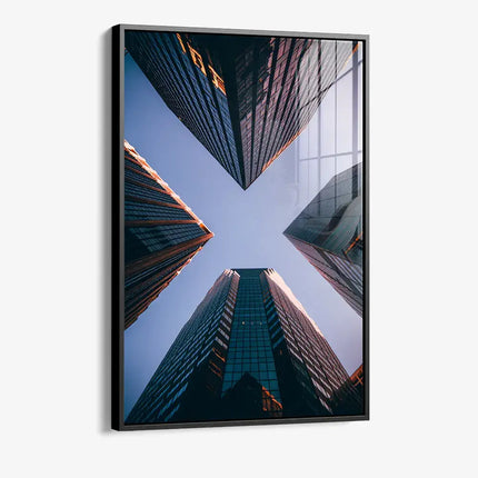 Abstract towers – Glass