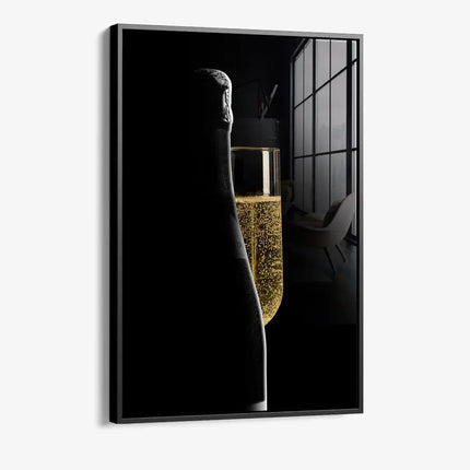 Champagne Silhouette – Glass