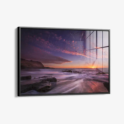 Purple Sunset – Glass