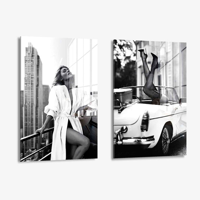 Bundle: "Vintage Ladies" (2x) – Glass