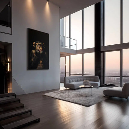 "Dark Monkey Speak no Evil"