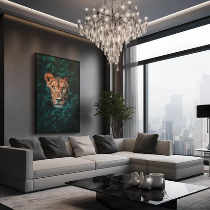 "Jungle Lion and Lioness II"