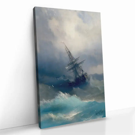 "Ship in the Stormy Sea"