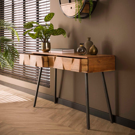 Vanity Table Demn  Solid Natural Acacia