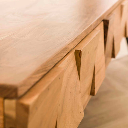 Vanity Table Demn  Solid Natural Acacia