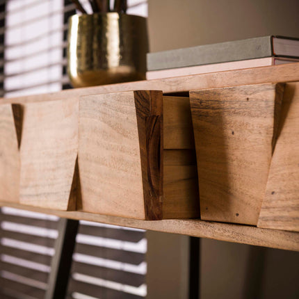 Vanity Table Demn  Solid Natural Acacia