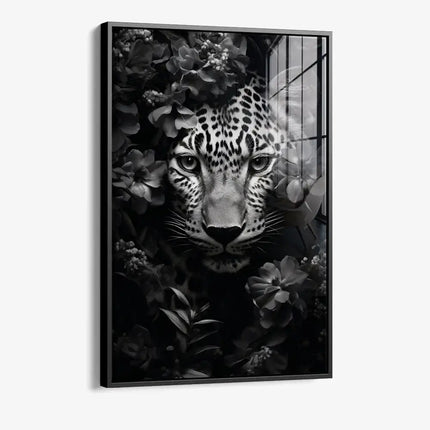 Flower Leopard – Glass