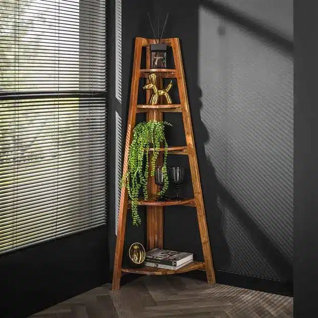 Hoekrek angle / Solid Acaciaacia zandkleur