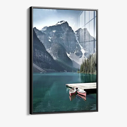 Mountain Lake – Glass