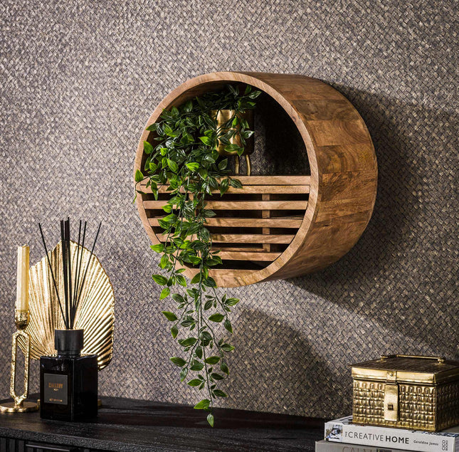 Wall Cabinet 1L tweak Ø40 / Solid Mango (Sand Color)