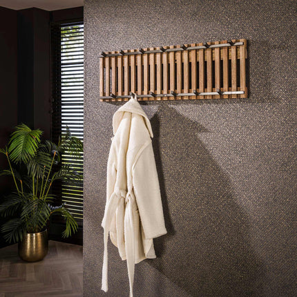 Coat Rack tweak 13 haken breed  Solid Mango (Sand Color)