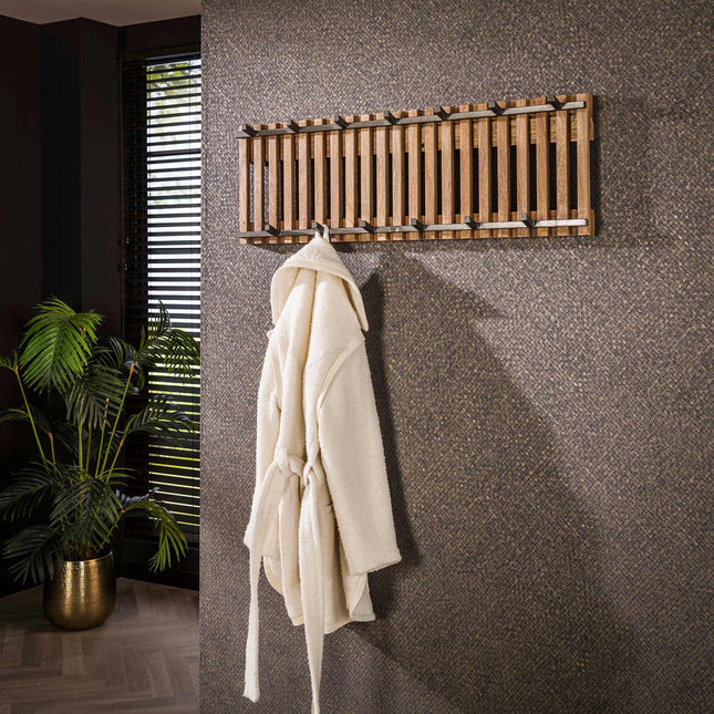 Coat Rack tweak 13 haken breed  Solid Mango (Sand Color)