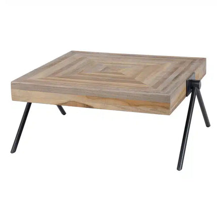 Coffee Table Teca balance 70x70 / Weathered Teak