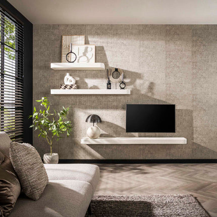 Wall Shelf 150cm stone / Marble Composite