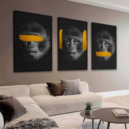 Bundle: "3 Wise Monkeys" (3x)