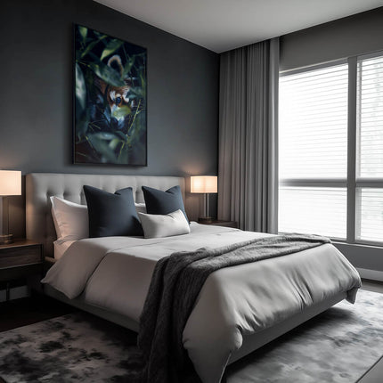 "Fox between the Leaves"