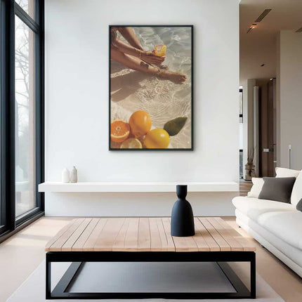 "Fruits at the beach"