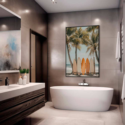 "Surfboards & Palm Trees"