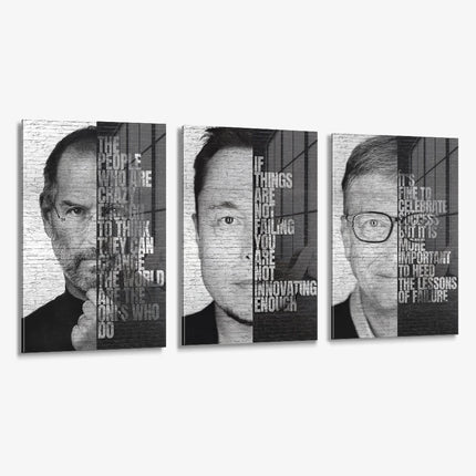 Bundle: "Entrepreneurs" (3x) – Glass