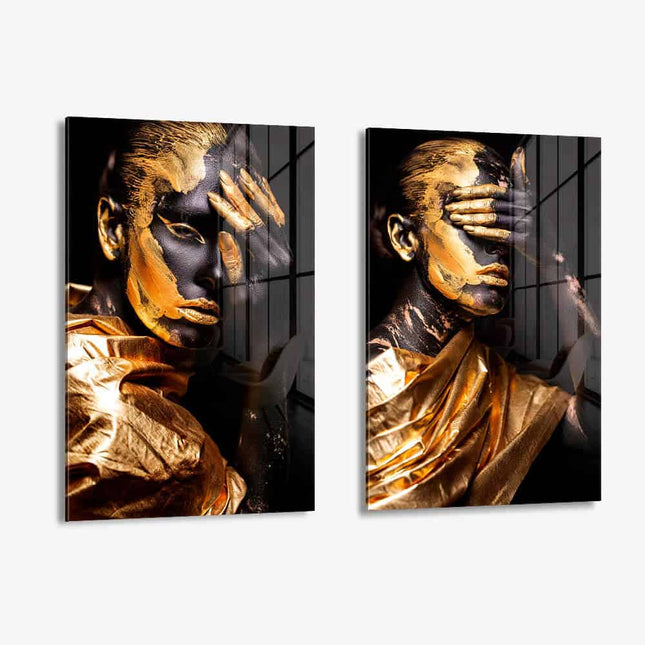Bundle: "Golden Paint" (2x) – Glass