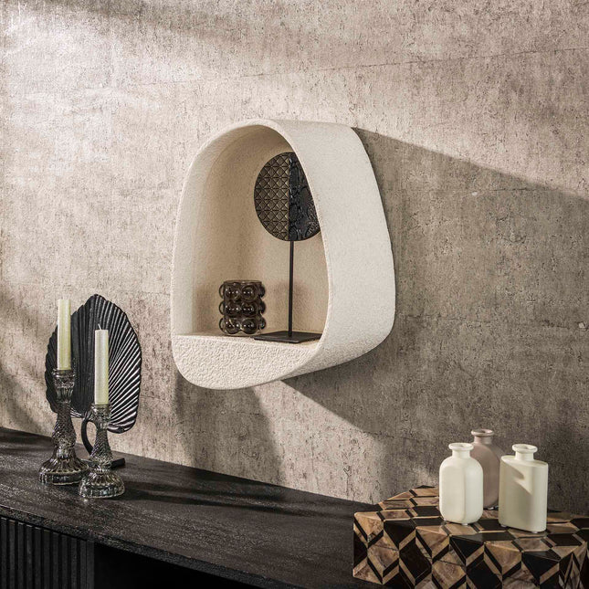 Wall Cabinet stone druppel / Marble Composite