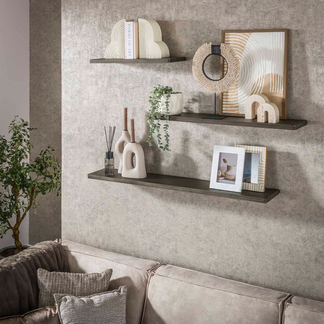 Wall Cabinet Ferro set/3 / Antique Bronze