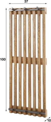 Coat Rack tweak 2x3 haken hoog  Solid Mango (Sand Color)