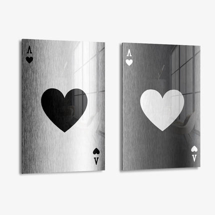 Bundle: "Ace of Hearts II" (2x) – Glass