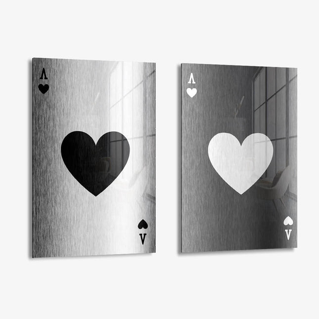 Bundle: "Ace of Hearts II" (2x) – Glass