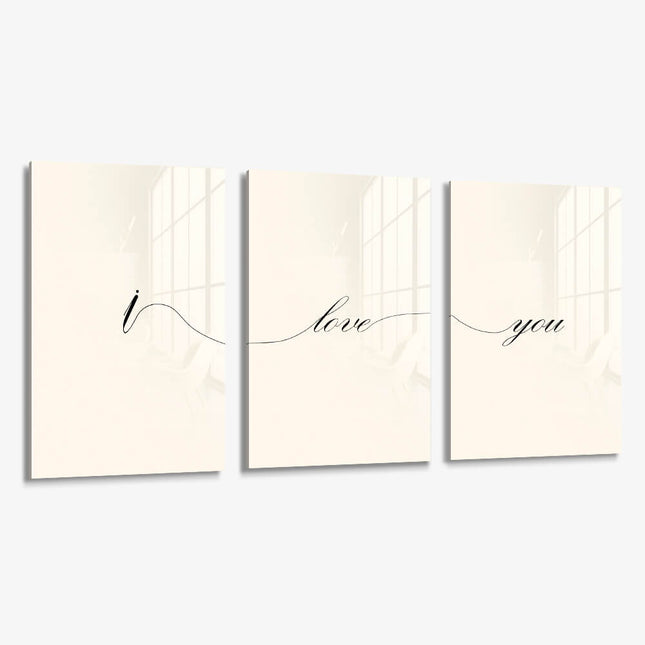 Bundle: "In Soft Words" (3x) – Glass
