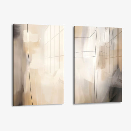 Bundle: "Soft Abstract" (2x) – Glass