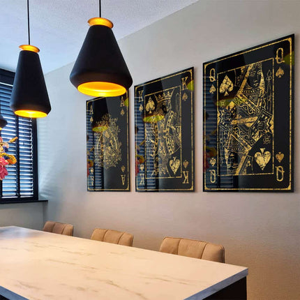 Bundle: "Golden Cards" (3x) – Glass