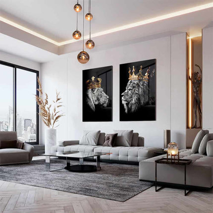 Bundle: "The King & Queen" (2x) – Glass