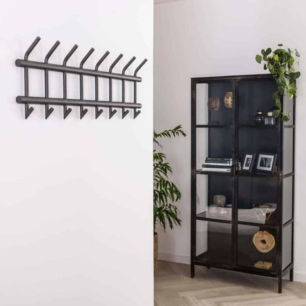 Coat Rack Steel hooks (8 haken)
