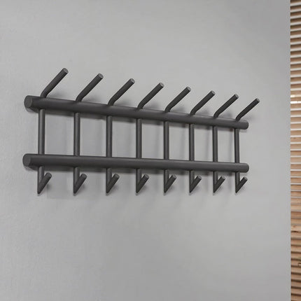 Coat Rack Steel hooks (8 haken)