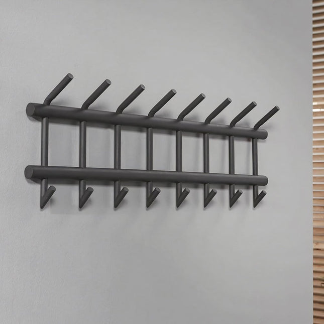 Coat Rack Steel hooks (8 haken)