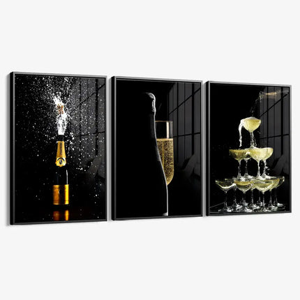 Bundle: "Champagne" (3x) – Glass