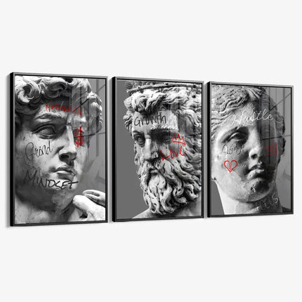 Bundle: Sculptures (3x) – Glass