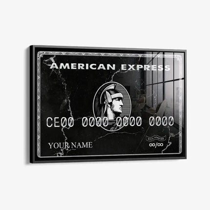 Custom Amex – Glass
