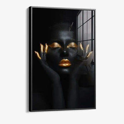 Golden Woman II – Glass