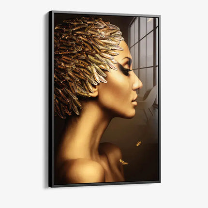 Feather Woman – Glass