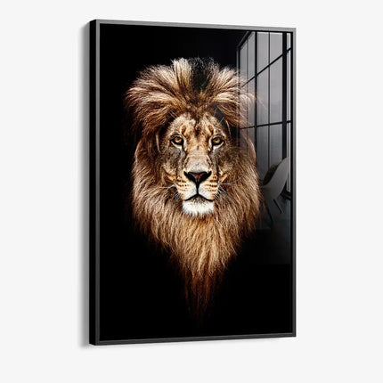 Lion Head – Glass