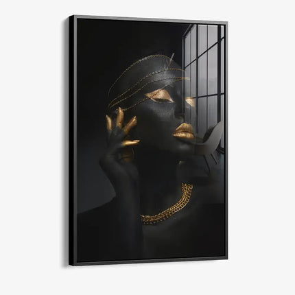 Native Woman – Glass