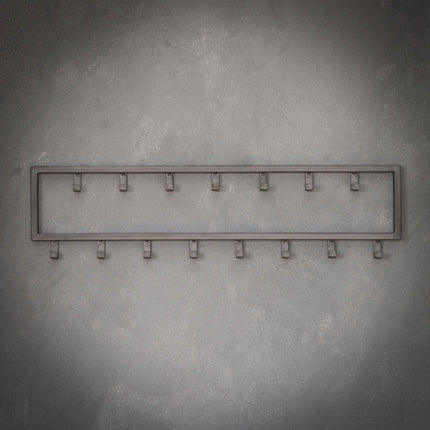 Coat Rack Steel square (15 haken)