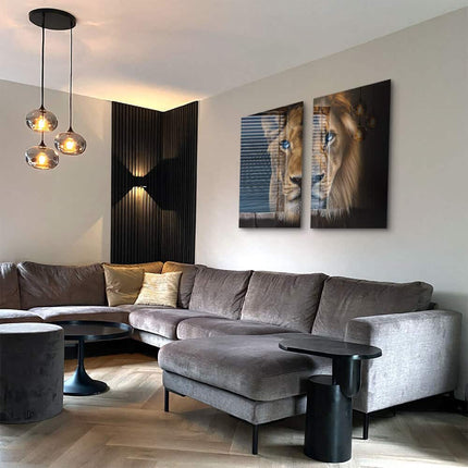 Bundle: "Blue Eyed Lions" (2x) – Glass