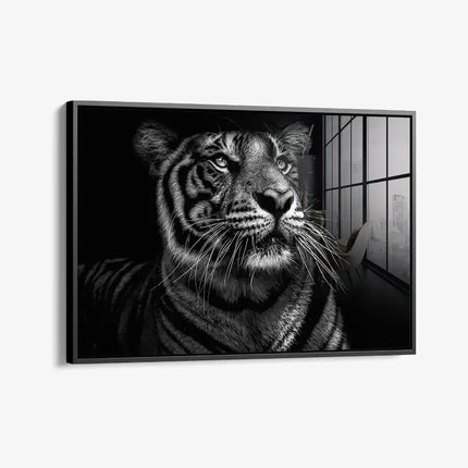 B&W Tiger – Glass