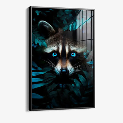 Jungle Raccoon – Glass