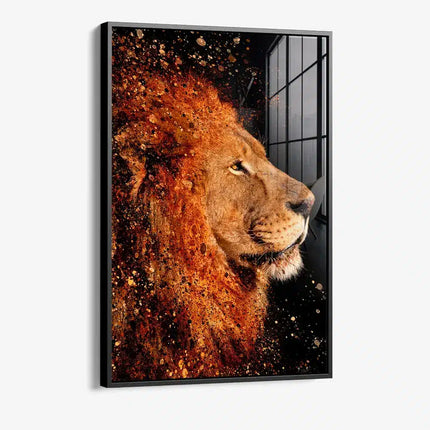Lion Paint – Glass
